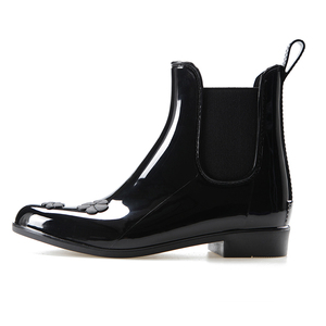 <span class=keywords><strong>Scarpe</strong></span> all'ingrosso classiche nere di alta qualità impermeabili in PVC da <span class=keywords><strong>donna</strong></span> stivaletti da <span class=keywords><strong>pioggia</strong></span> - Product Image 3