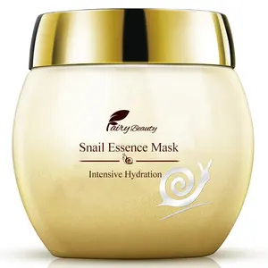 Private label cosmetics deep moisturizing collagen skin firming facial snail mask