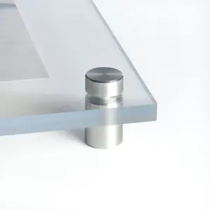 OEM ODM Alluminio Standoff Segno Monta Bulloni Per Il Vetro