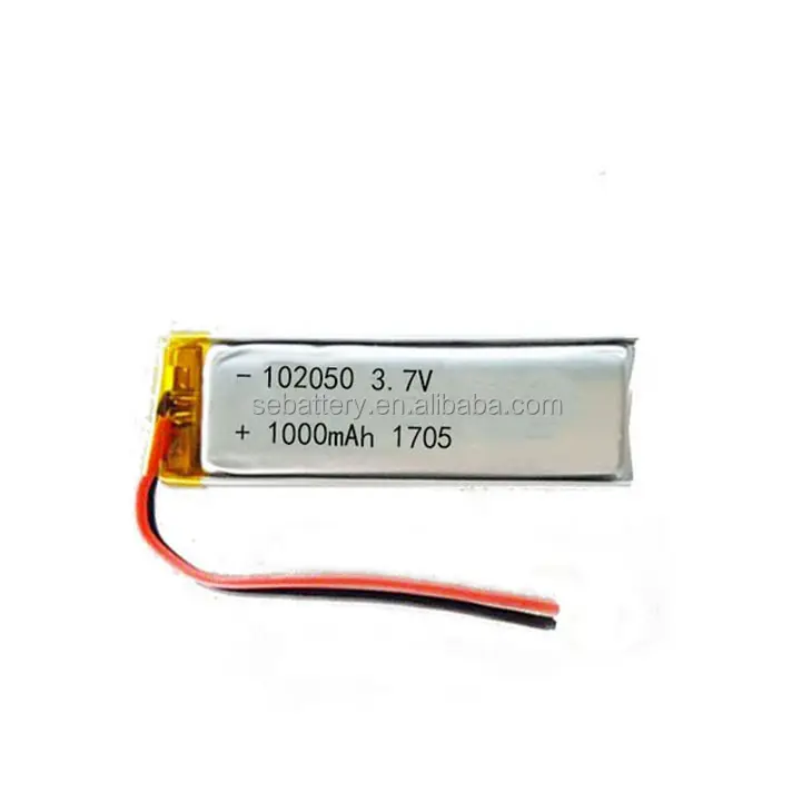 충전식 리튬 폴리머 배터리 LP 1000 mAh 3.7V Lipo 배터리 PCM 3.7v 1000 mah 3.6wh liitokala 배터리 102050