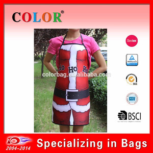 <span class=keywords><strong>Baratos</strong></span> delantal de cocina/delantal de cocina de navidad con impreso - Product Image 1