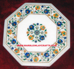 Unique Marqueterie De Marbre Table Basse Top - Product Image 1