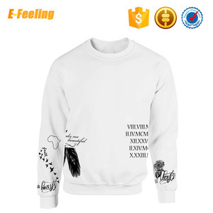 Personalizado 100 algodón <span class=keywords><strong>sudaderas</strong></span> <span class=keywords><strong>sin</strong></span> <span class=keywords><strong>capucha</strong></span> mayor, sublimación cuello redondo camiseta personalizada - Product Image 1