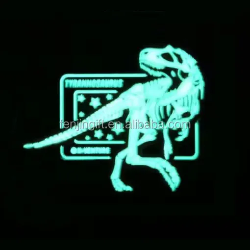 Индивидуальный светящийся в темноте ПВХ-патч