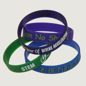Boce mais barato baller bandas de mão de borracha com logotipo pulseira - Product Image 2