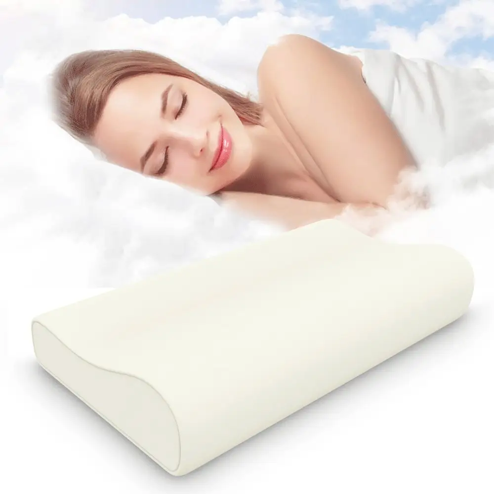 Hỗ Trợ Ngủ Nghỉ Ngơi Contour Memory Foam Cổ Chỉnh Hình Gối Đối Với Head Shaping