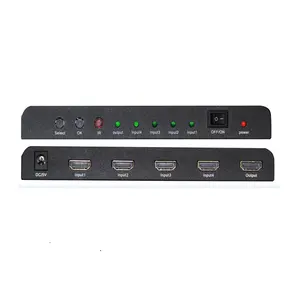 Multi- formatında video switcher 4x1 HDMI Switcher karıştırıcı ve