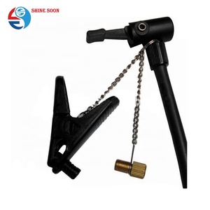 <span class=keywords><strong>Pompe</strong></span> à <span class=keywords><strong>vélo</strong></span> manuelle en plastique avec manomètre PSI, compatible Schrader et Presta, <span class=keywords><strong>pompe</strong></span> à air manuelle haute pression portable pour pneus de <span class=keywords><strong>vélo</strong></span> de route et de VTT - Product Image 6
