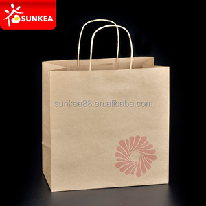 <span class=keywords><strong>Sac</strong></span> en papier <span class=keywords><strong>kraft</strong></span> jetable biodégradable de chine pour fruits et légumes avec votre propre logo - Product Image 4