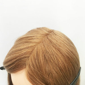 ซาลอนแสงสีบลอนด์สี100% มนุษย์<span class=keywords><strong>ผม</strong></span>หุ่นตุ๊กตาการฝึกอบรม<span class=keywords><strong>หัว</strong></span>ฝึกขายส่ง - Product Image 5