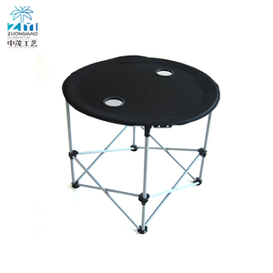 Folding Outdoor Portable <strong>Foldable</strong> <strong>Camping</strong> <strong>Table</strong> with Cup-holder Lightweight Folding <strong>Camping</strong> Picnic <strong>Table</strong> Set - Product Image 2