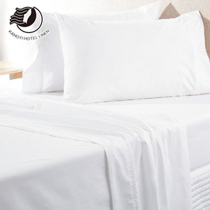 Set <span class=keywords><strong>di</strong></span> Biancheria da Letto <span class=keywords><strong>di</strong></span> Lusso per Hotel 5 Stelle, 100% <span class=keywords><strong>Cotone</strong></span> Raso, <span class=keywords><strong>Lenzuola</strong></span> per Hotel - Product Image 2
