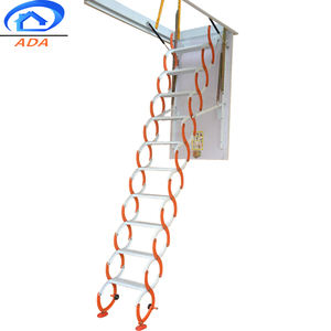 Ahorro <span class=keywords><strong>de</strong></span> espacio <span class=keywords><strong>de</strong></span> <span class=keywords><strong>tijera</strong></span> loft <span class=keywords><strong>escalera</strong></span> plegable ático - Product Image 4