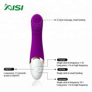Muestra libre calefacción inteligente falso pene vibrador - Product Image 6