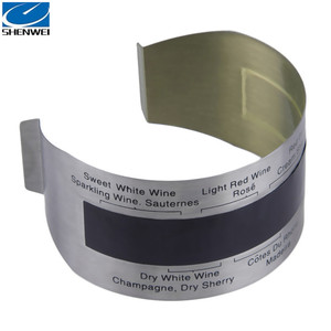 Thermomètre de <span class=keywords><strong>bouteille</strong></span> de <span class=keywords><strong>vin</strong></span> à lecture instantanée pour mesurer la température du <span class=keywords><strong>vin</strong></span> Champagne Whisky & Ale - Product Image 5