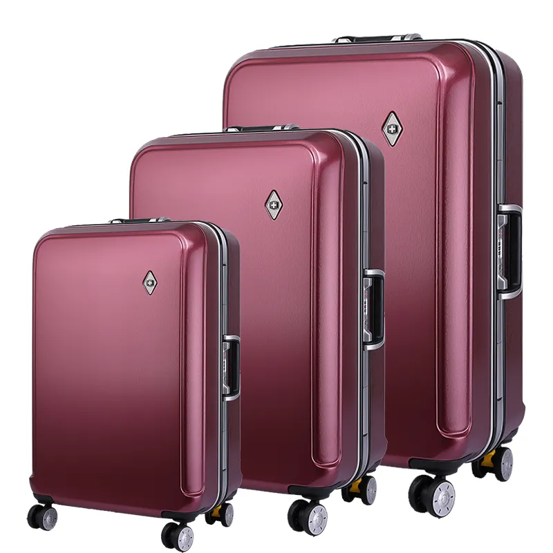 Hard Shell Luggage ABS PC Suitcase Smart Weighing Scale Trolley Bags Case 2pcs set Polycarbonate Travel Luggage