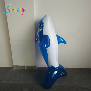 Đi Xe Trên Màu Xanh Inflatable Cá Voi <span class=keywords><strong>Float</strong></span> Tùy Chỉnh Hồ Bơi Nổi Cho Trẻ Em Bé - Product Image 6