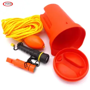 중국 Foyo Safety 장비 Marine 뱃 바닥에 괸 물을 퍼내는 통 Safety Kit 생존 툴