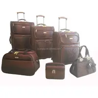 Jinzhuang Real Cowhide Leather Crocodile Pattern Spinner Black Travel  Suitcase - 20'' : : Fashion