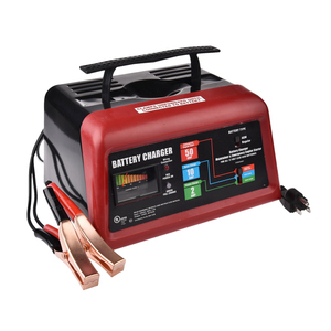 Chargeur de batterie de voiture automatique intelligent 2/10/50A 12 volts avec fonction de démarrage du moteur et maintien de charge - Product Image 1