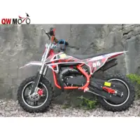QWMOTO 49cc 2 hub kleine benzin kreuz moto automatische 50cc dirt bike mini motorrad