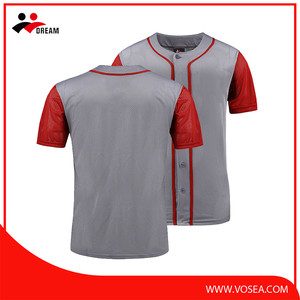 custom printed food grade custom youth baseball jerseys - Product Image 6