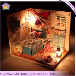 Nuovo Design Kit Casa delle Bambole in Miniatura, Piccola Casa Giocattolo - Product Image 3