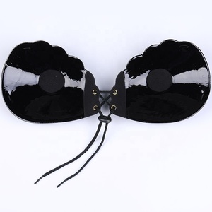 Soutien-gorge sans bretelles dos nu en <span class=keywords><strong>silicone</strong></span> Soutien-gorge en coton sans couture push-up extrême invisible adhésif - Product Image 4