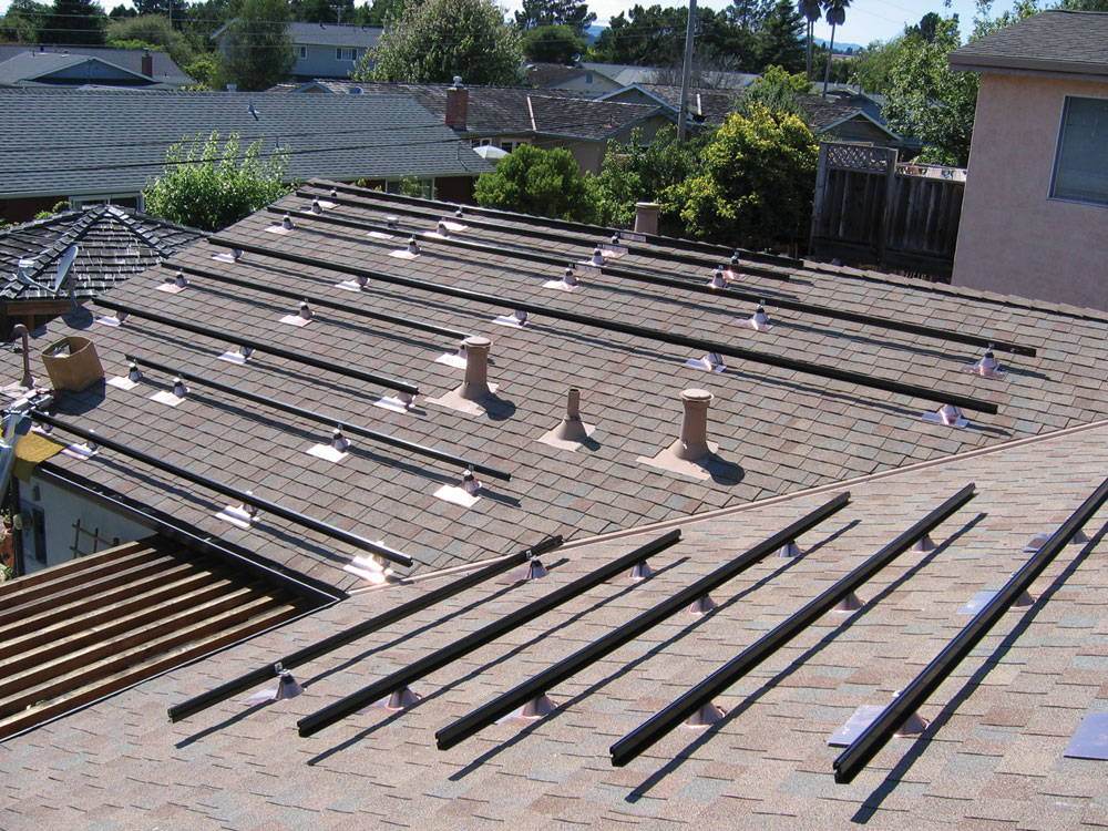 Mounting Kit Solar Panel Roof Aluminum Rail Real