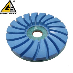 Snail Lock Granit/Marmor Polieren Diamond Edge Polier pads mit Flach polier maschine - Product Image 5