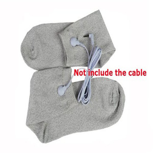 Meias condutoras de eletrodos, acessórios de massagem de <span class=keywords><strong>tens</strong></span> de tamanho livre para massageador de pés - Product Image 3