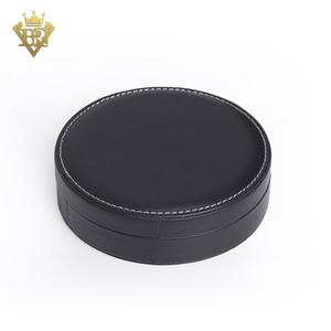 Conjunto de regalo de cuero redondo, vino, alta calidad, gran oferta - Product Image 6