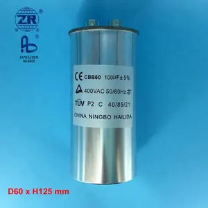 Condensador de 40/85/21 sh p2 cbb65a-1 rohs condensador cbb65 450v