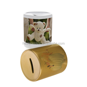 Tin Money <strong>Box</strong> Coin Bank <strong>Saving</strong> <strong>Box</strong> for Sublimation - Product Image 4