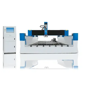 Heavy Duty Cina 3D Router di Pietra di CNC 1325 CNC di Pietra di Marmo Granito Statua di Pietra Tombale Intaglio Lettera Incisione Prezzo Della Macchina