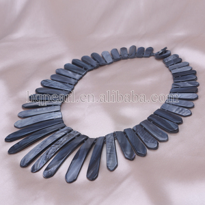 Pure <span class=keywords><strong>Handmade</strong></span> Nước Ngọt Shell <span class=keywords><strong>Tribe</strong></span> Tuyên Bố Vòng Cổ Trang Sức Thời Trang Lady Vòng Cổ - Product Image 3