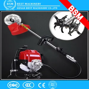 Kenya giá rẻ làm cỏ máy sử dụng với grass cutter bàn chải cắt hoe cỏ dại Máy mini tiller