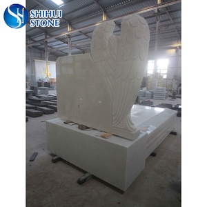 Diseños de <span class=keywords><strong>monumentos</strong></span> de mármol personalizados de SH STONE, lápidas de ángel blancas, lápida de mármol blanco chino, lápidas de mármol - Product Image 4