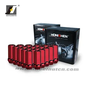 3/4 "Hexagon 50 Bánh Xe Dài Màu Lug Nuts Trong Các Bộ Phận Bánh Xe