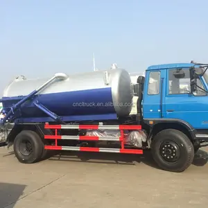 China chengli 10000L afval water zuig truck, vacuümpomp Riolering tanker Septic water Tank Vrachtwagens Prijs Voor Koop