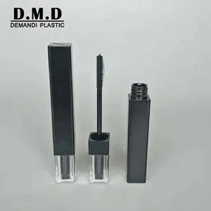 Bán buôn logo riêng rỗng đen 6 ml vuông Mascara bao bì ống 6 ml