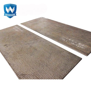 Wodon <span class=keywords><strong>bimetal</strong></span>แผ่นเหล็กทนการสึกหรอที่มีc hromเชื่อมโลหะผสมชั้น