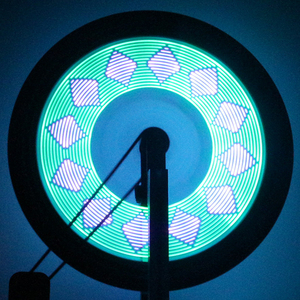 Món Quà Giáng Sinh Neon Xe Đạp Nói Ánh Sáng Bánh Xe Cho Vành Xe Đạp - Product Image 5