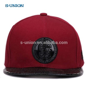 S-UNION Leather <strong>Flat</strong> Brim Trucker Baseball <strong>Cap</strong> for <strong>Women</strong> Men Bones Gorras Hats Outdoor Hip Hop Snapback Sports <strong>Caps</strong> - Product Image 2
