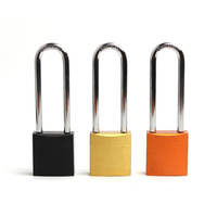Cadenas Loto à clé, étanche, avec clé maîtresse, anse en acier de 76 mm, en aluminium durable, haute qualité à prix abordable
