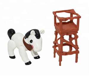 Bosque partido Casa de caballo de juguete de plástico para niños - Product Image 3