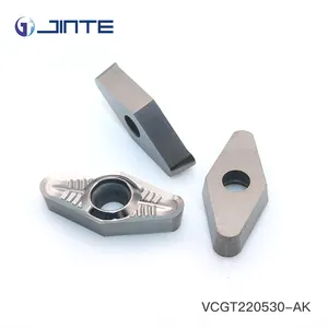 VCGT 220530 tungsten carbide turning inserisci per alluminio e rame