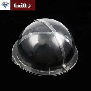 Hotel Buffet Restaurant Round Transparent Plastic Dish Cover For Food Cover