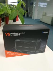 Супер HD звук IPX6 Bluetooth колонки стерео басовые звуки 5 Вт * 2 портативные беспроводные наружные водонепроницаемые V5 Spiker Bluetooth - Product Image 6