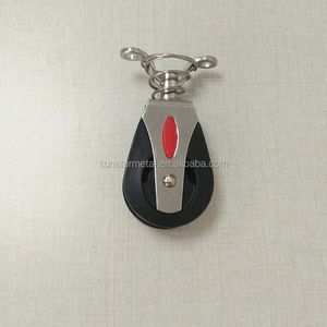 <span class=keywords><strong>Marine</strong></span> thép không gỉ 316 ABS cố định mắt ròng rọc khối với nylon bánh xe - Product Image 5